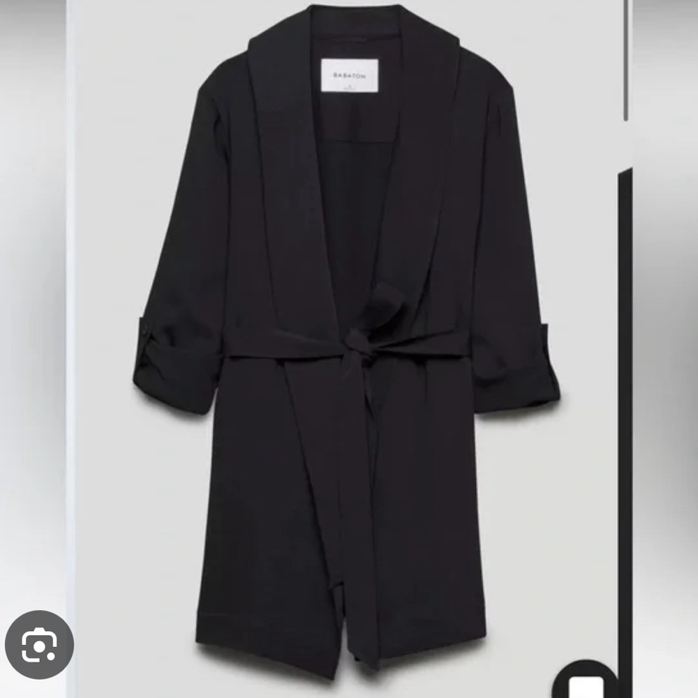 Babaton Kahlo Mid Robe Black Sz XS